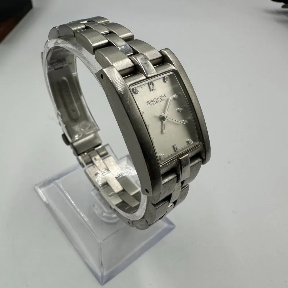 Kenneth Cole Watch Women All Stainless Steel Water Resistant 20MM Case 7.25